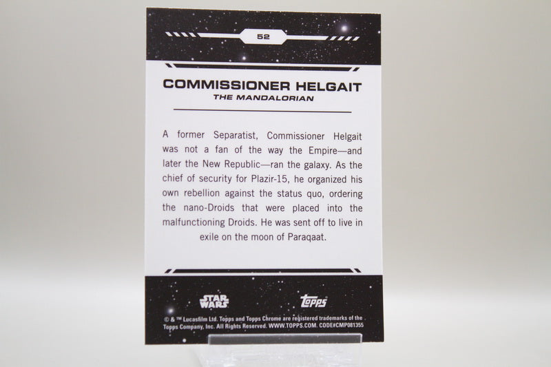 52 - Commissioner Helgait