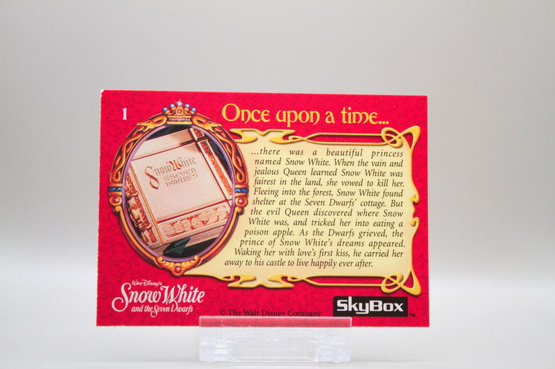 1 - Once upon a time…