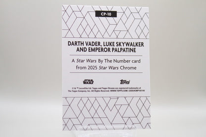 CP-10 - Darth Vader, Luke Skywalker and Emperor Palpatine