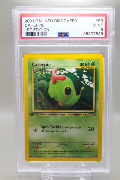 PSA 9 - Caterpie 53/75