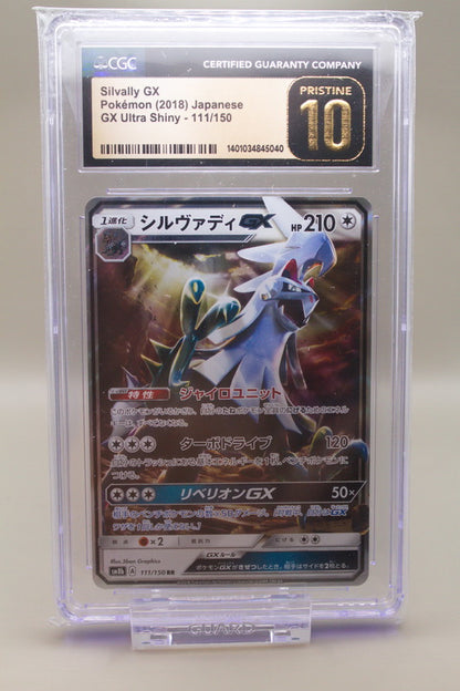 CGC 10 Pristine - Silvally GX 111/150