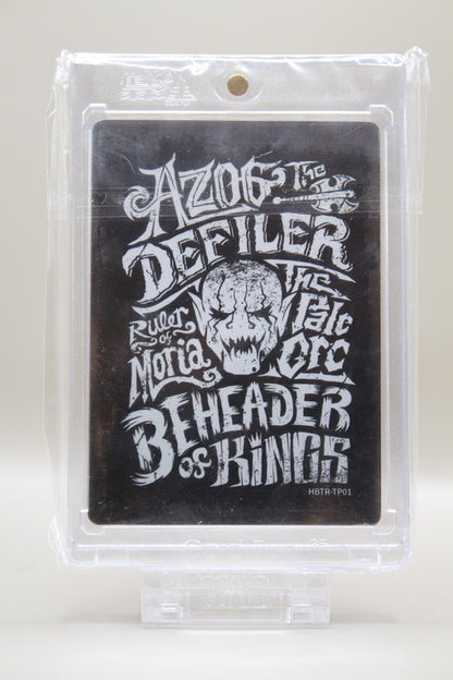 HBTR-TP01 - Azog Der Defiler (Metallkarte)