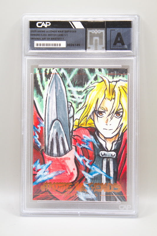 Sketch - Edward Elric aus "Full Metal Alchimist" by Kristof T.