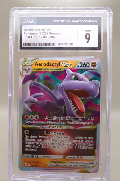 CGC 9 - Aerodactyl VSTAR 093/196