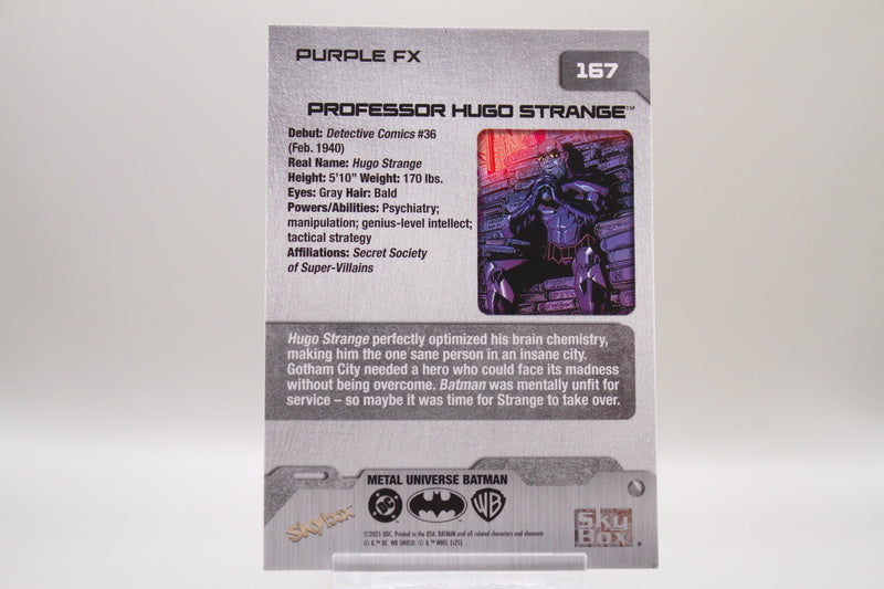 167 - Professor Hugo Strange (Purple FX)