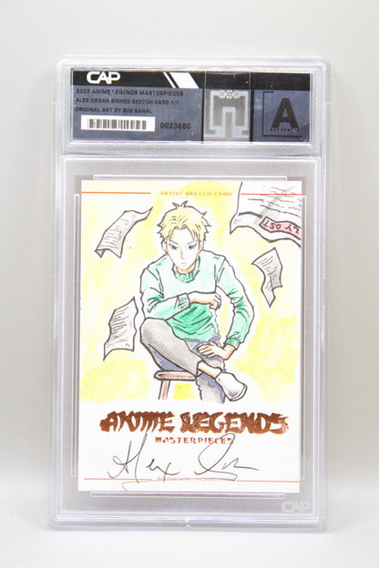 Sketch - Alex Organ (Signed) as "Loid Forger" in "Spy X Family" by Bim Banal