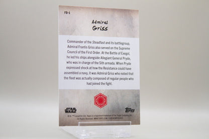 FO-1 - Admiral Griss /99