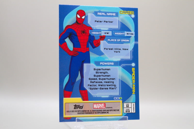 52 - Uncommon Silver - Spider Man