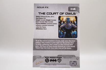 146 - The Court of Owls (Aqua FX)