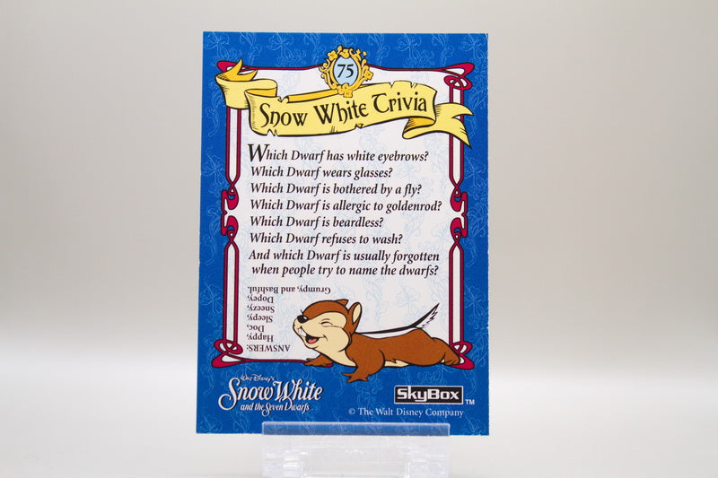 75 - Snow White Trivia