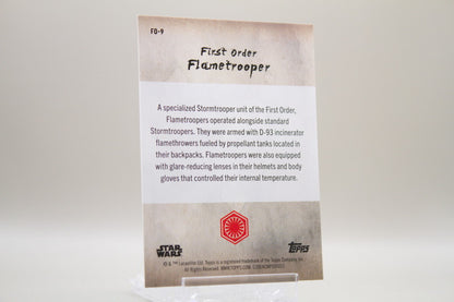 FO-9 - First Order Flame Trooper