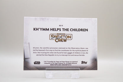 SC-11 - Kh'ymm Helps The Children