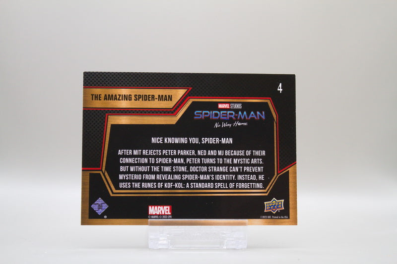 4 - Nice Knowing You, Spider-Man