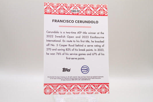 CAS-FC - Francisco Cerundolo