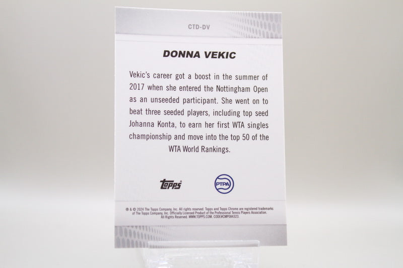 CTD-DV - Donna Vekic