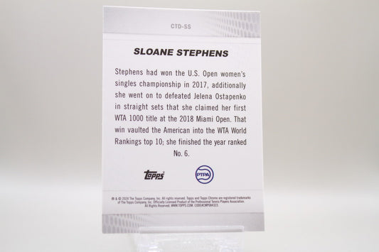CTD-SS - Sloane Stephens