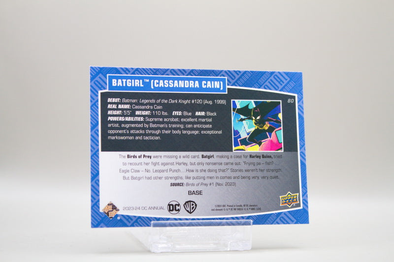 80 - Batgirl (Cassandra Cain)