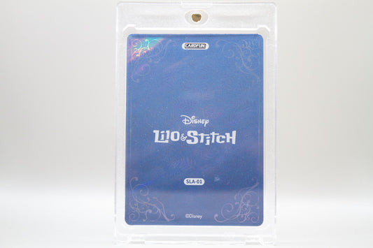 SLA-01 - Stitch Aloah (bestickte Karte)