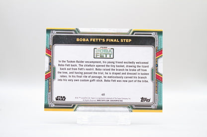 40 - Boba Fett's Final Step (Blue)