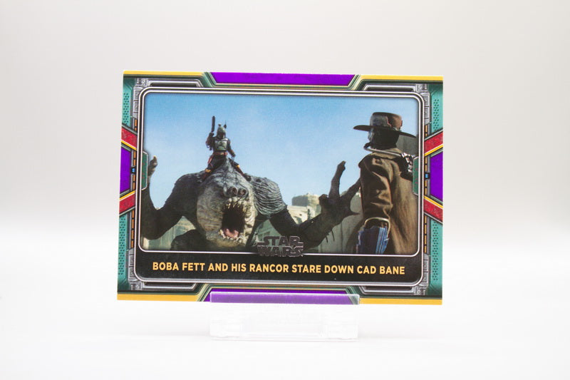 92 - Boba Fett and his Racor Stare down Cad Bane (Purple)