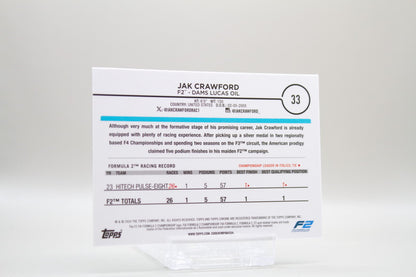 33 - F2 Drivers - Jak Crawford /99