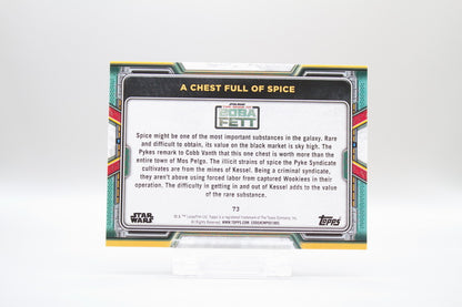 73 - A Chest Full of Spice