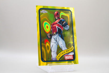 151 - Captain Britain (Yellow Lava Refractor)