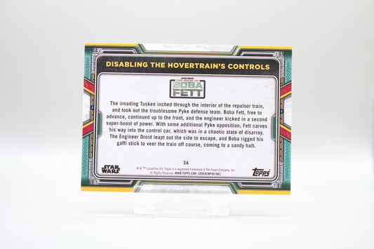 36 - Disabling the Hovertrain’s Controls