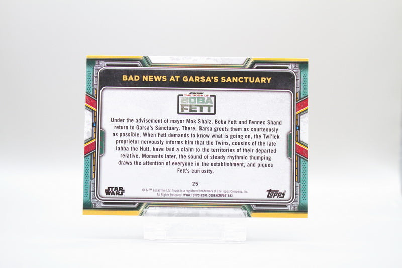 25 - Bad news at Garsa’s Sanctuary