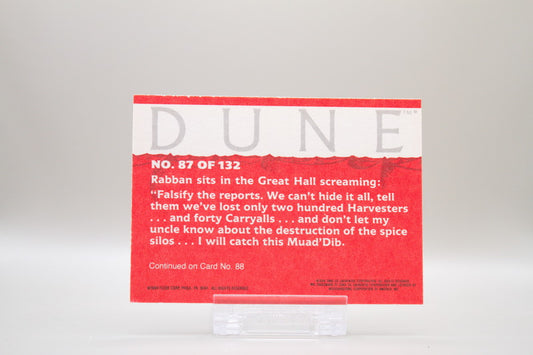 87 - "I will find this Muad'Dib!"