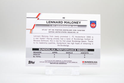 42 - Lennard Maloney (RC) (Jade)