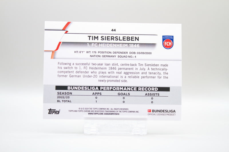 44 - Tim Siersleben (RC)