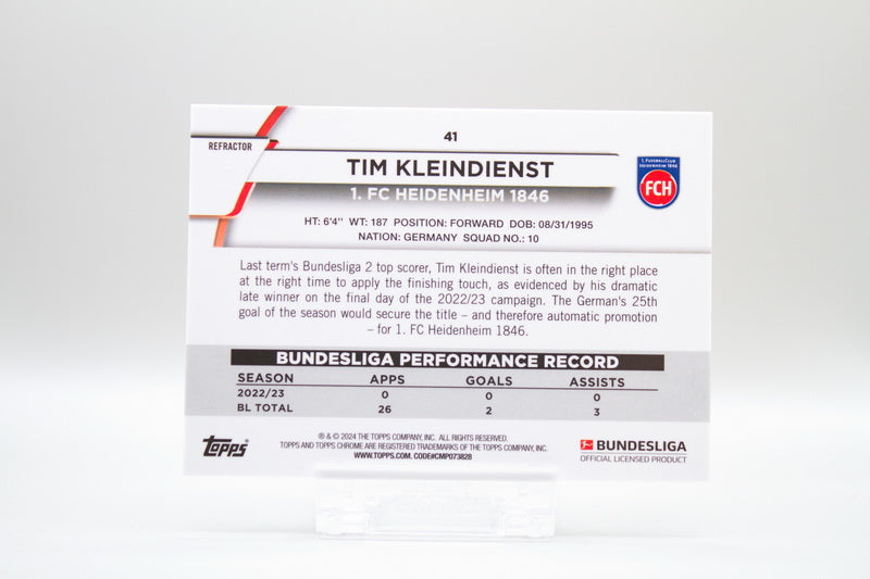 41 - Tim Kleindienst 013/250