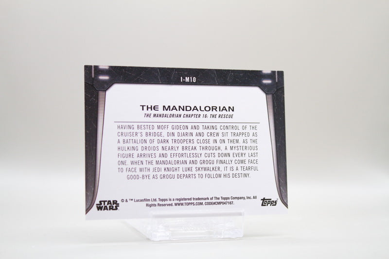I-M10 - The Mandalorian - Mando Says Good-bye to Grogu