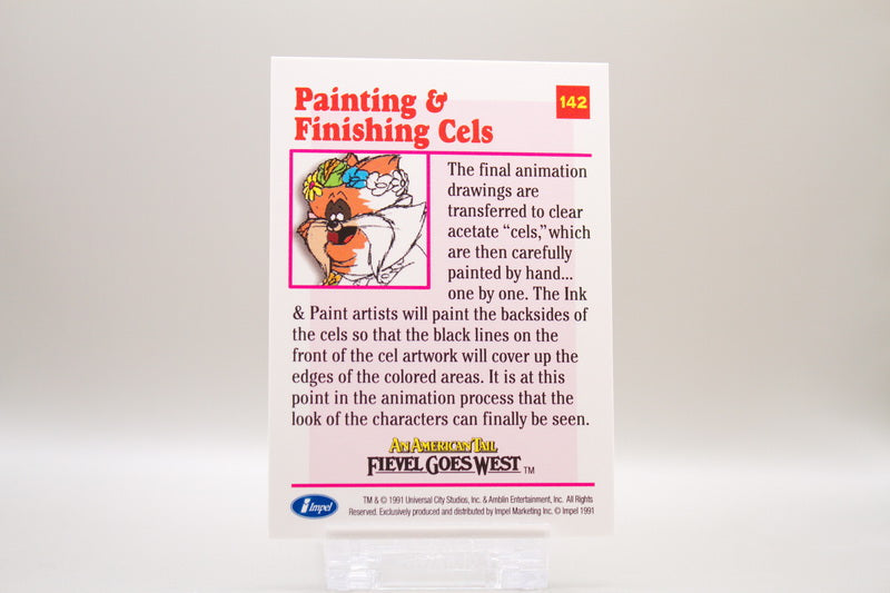 142 - Painting & Finishing Cels