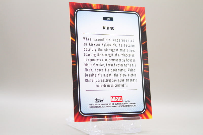 39 - Rhino (Yellow Lava Refractor)