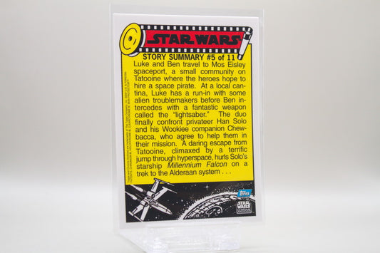 11 - Han Solo cornered by Greedo