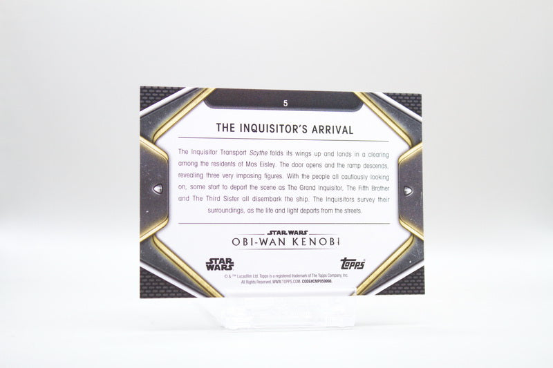 5 - The Inquisitor's Arrival