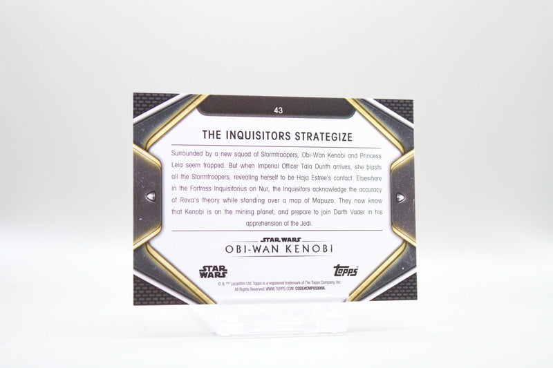 43 - The Inquisitors Strategize