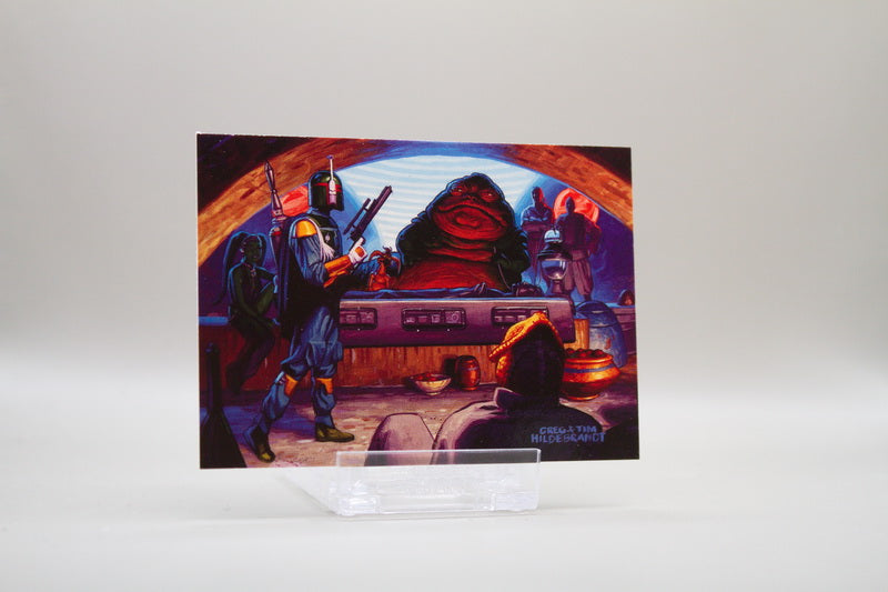 94 -  At last, Fett Delivers Han to Jabba