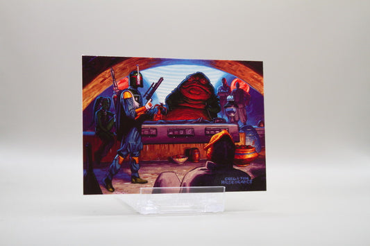 94 -  At last, Fett Delivers Han to Jabba