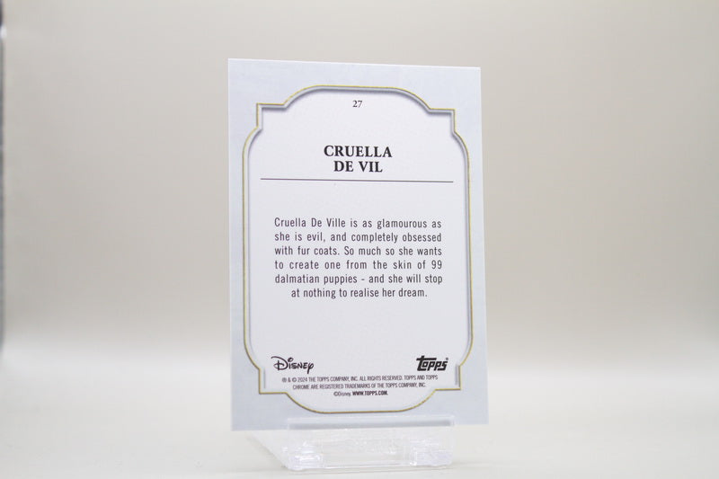 27 - Cruella de Vil