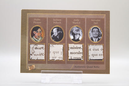 226 - Pablo Picasso / Jackson Pollock / Andy Warhole / Salvador Dali