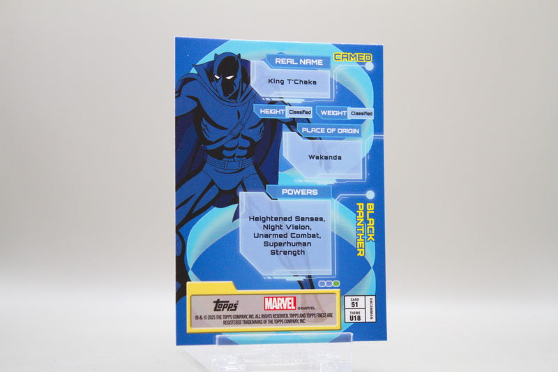 51 - Uncommon Silver -  Black Panther