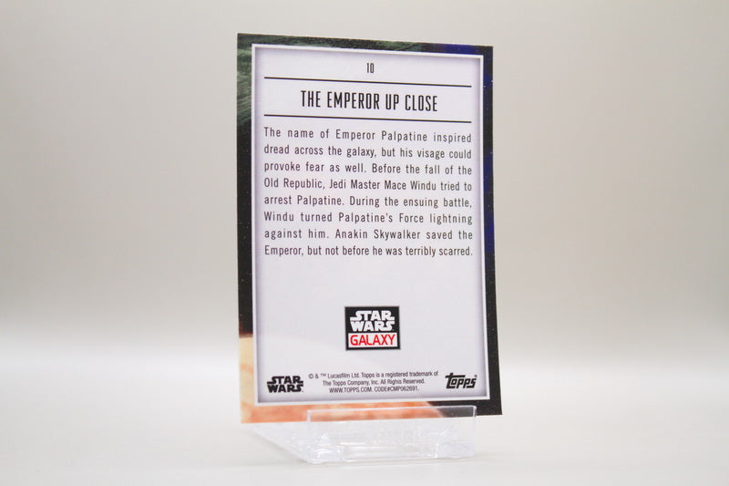 10 - The Emperor Up Close