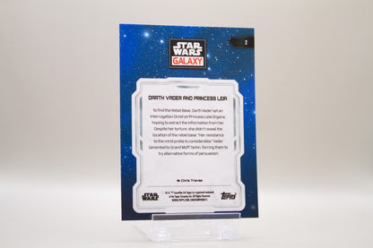 2 - Darth Vader and Princess Leia