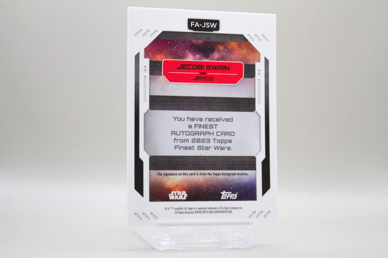 FA-JSW - Jecobi Swain as Jayco /199