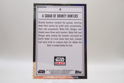 58 - A Squad of Bounty Hunters (Refractor)