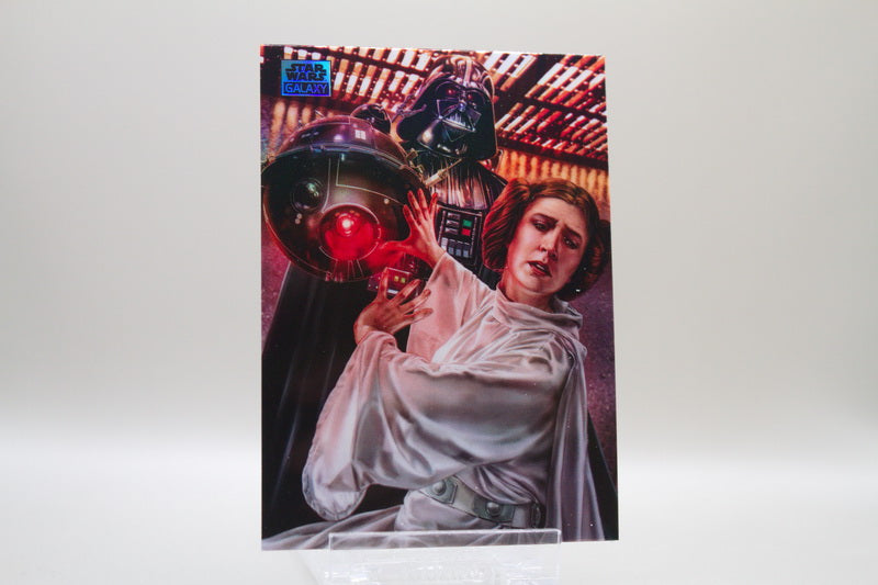 2 - Darth Vader and Princess Leia (Refractor)