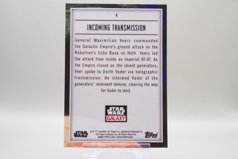 4 - Incomming Transmission